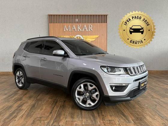 JEEP COMPASS 2.0 16V FLEX LONGITUDE AUTOMÁTICO JEEP COMPASS 2.0 16V FLEX LONGITUDE AUTOMÁTICO